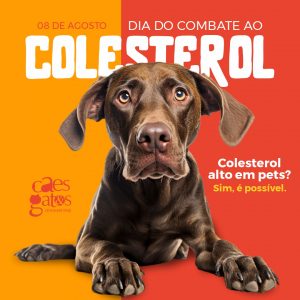 08/08 – Dia do Combate ao Colesterol | Colesterol alto é pets? Sim, é possível